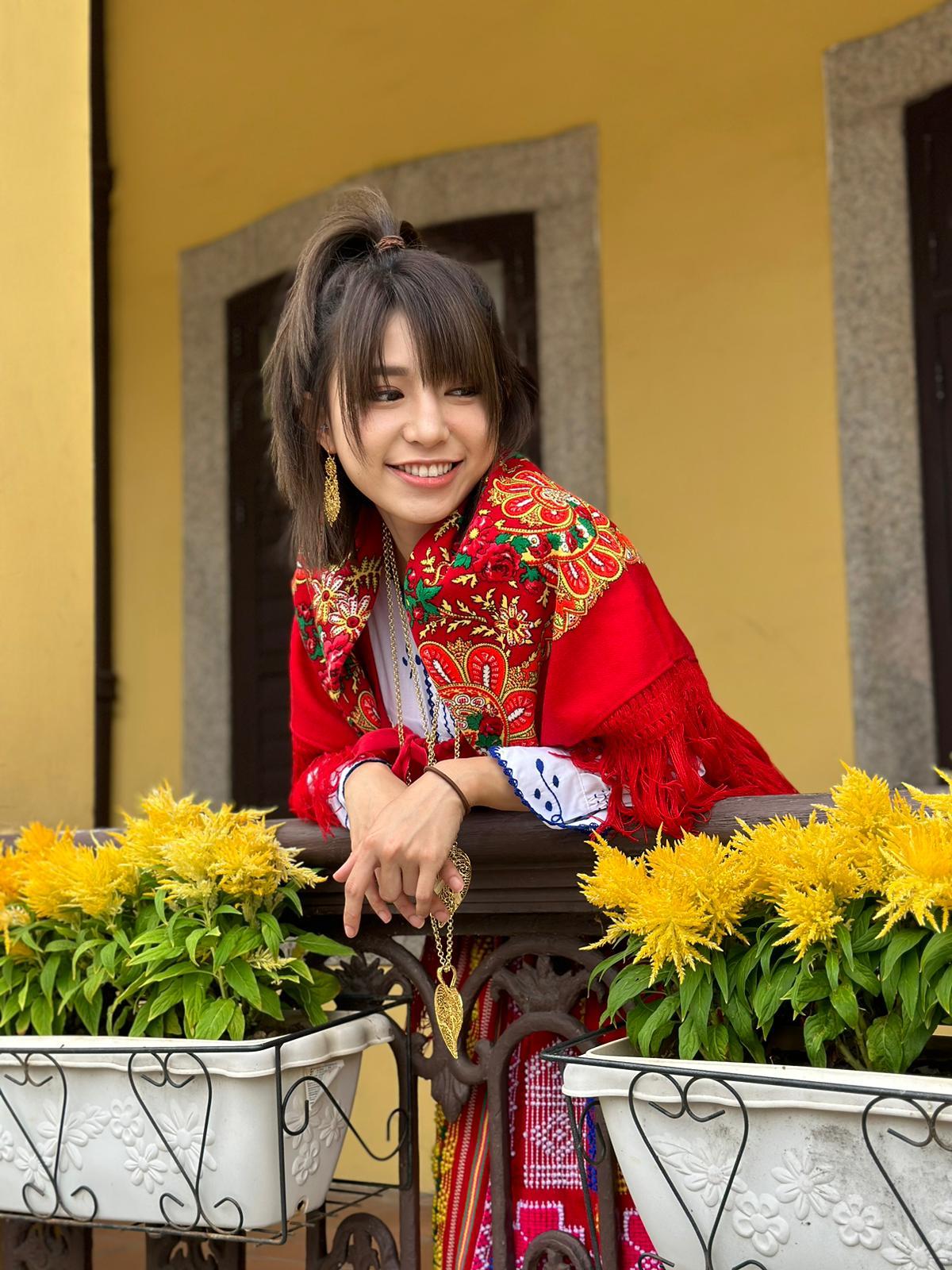 馬來西亞女神Miko Wong黃潔琪有翻版林明禎」、「大馬郭雪芙」之名(大馬女神Miko遊澳門劇照)