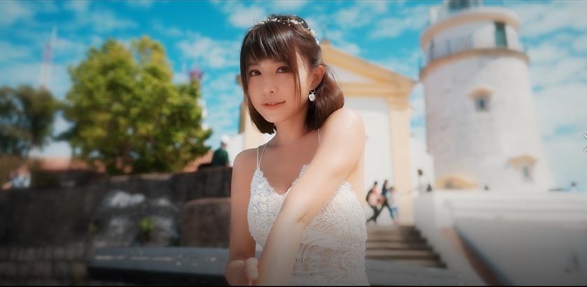 馬來西亞女神Miko Wong黃潔琪有翻版林明禎」、「大馬郭雪芙」之名(大馬女神Miko遊澳門劇照)