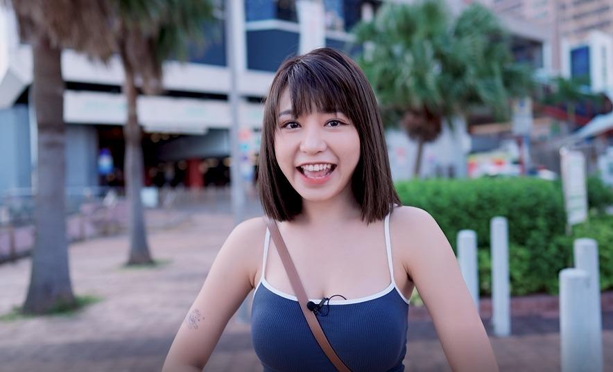 馬來西亞女神Miko Wong黃潔琪有翻版林明禎」、「大馬郭雪芙」之名(大馬女神Miko遊澳門劇照)