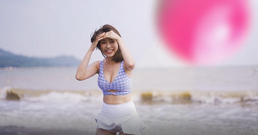 馬來西亞女神Miko Wong黃潔琪有翻版林明禎」、「大馬郭雪芙」之名(大馬女神Miko遊澳門劇照)