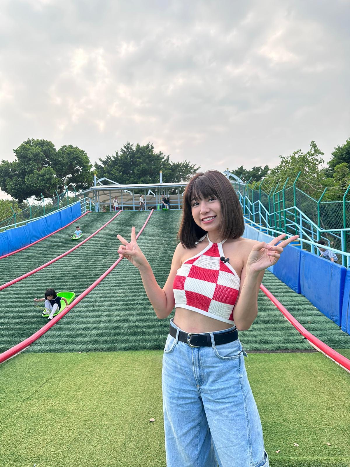 馬來西亞女神Miko Wong黃潔琪有翻版林明禎」、「大馬郭雪芙」之名(大馬女神Miko遊澳門劇照)