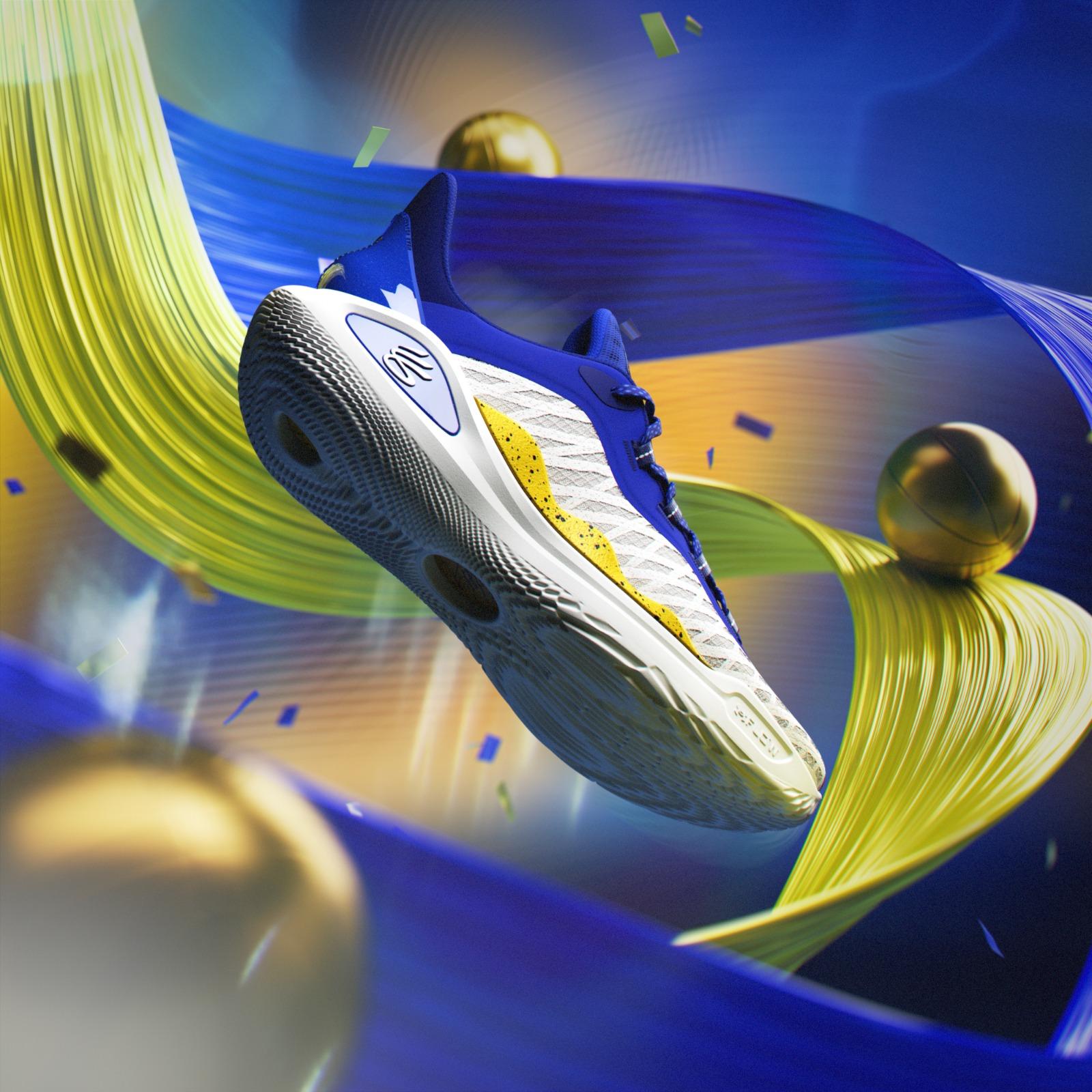 籃球鞋|Under Armour Curry 11 Dub Nation使用勇士經典的藍黃配色