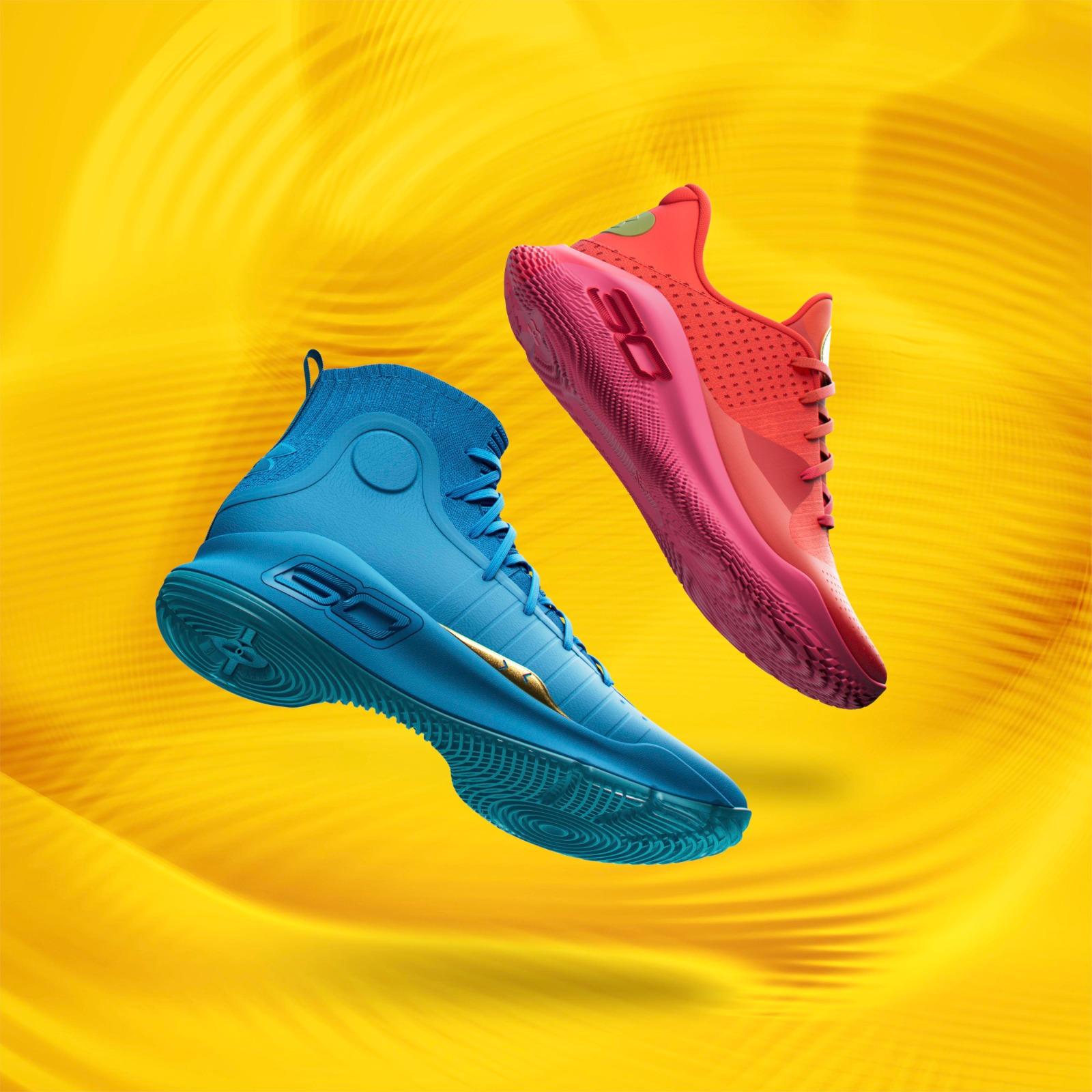籃球鞋|Under Armour Curry 4 Low FloTro Flooded與Curry 4 Retro 「Flooded」(藍色)