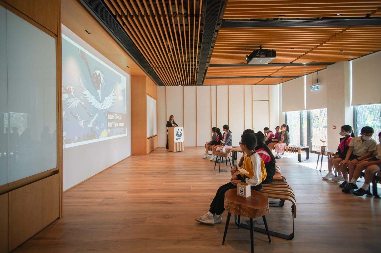 世界自然基金會賽馬會米埔斯科特訪客中心開幕