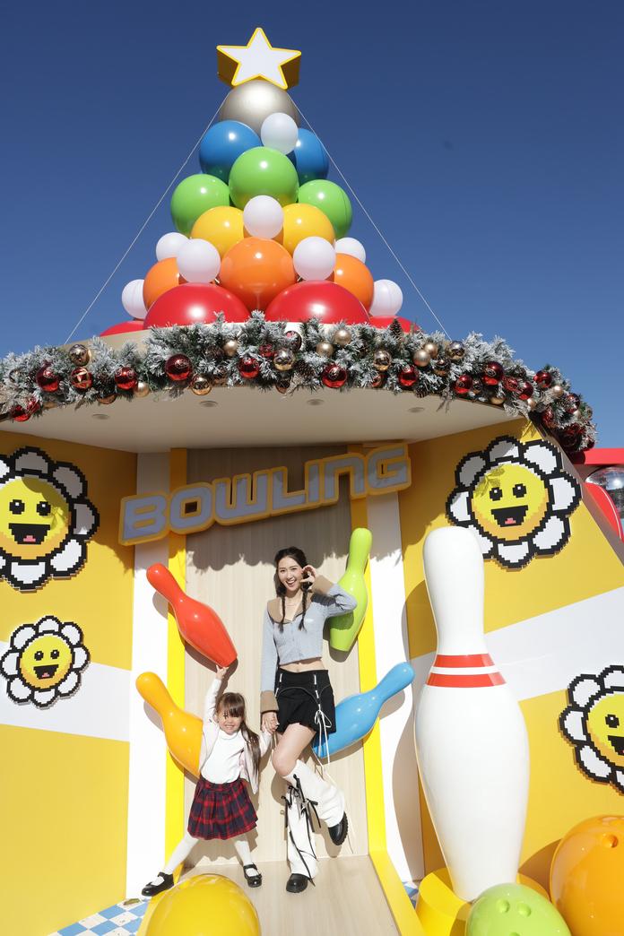 Y2K熱潮直捲昂坪360,保齡球場打卡點,讓人回憶昔日青蔥歲月。
