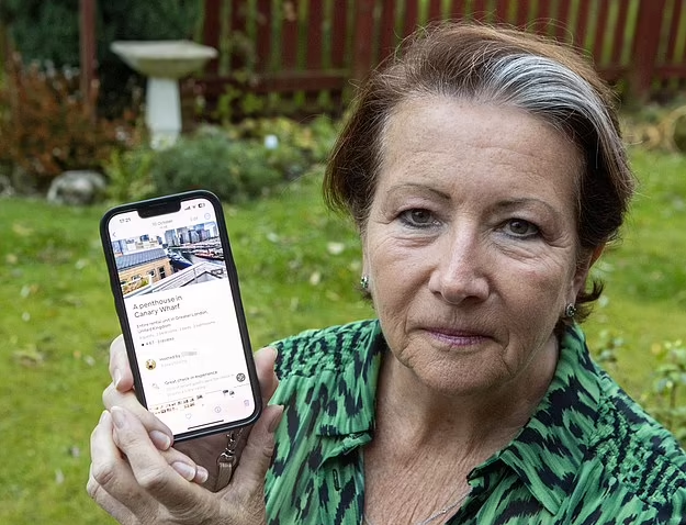 Fiona發現她的物業竟然出現在Airbnb上。(互聯網)