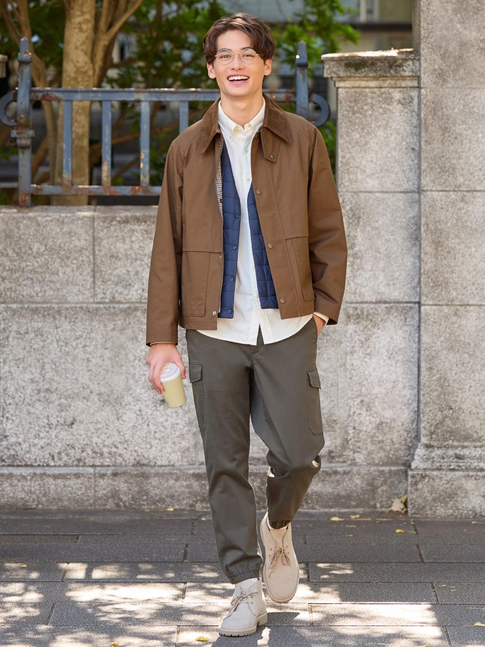 雙11優惠|UNIQLO減價 男女通用 工裝短版外套 459592 特價:$499;原價:$599