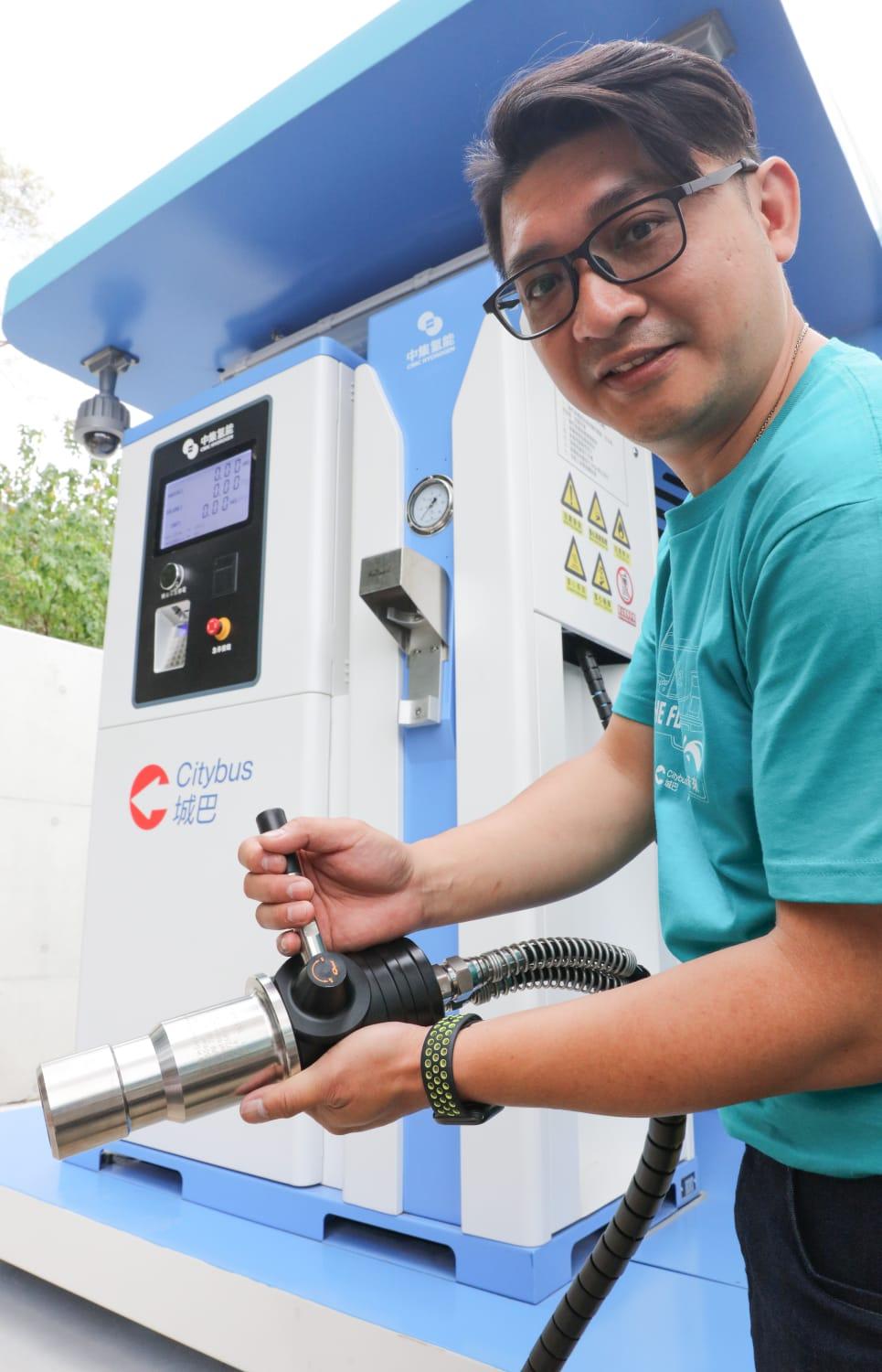 城巴引入全港首輛雙層氫能巴士及首個加氫站 最快明年1月行走九龍路線