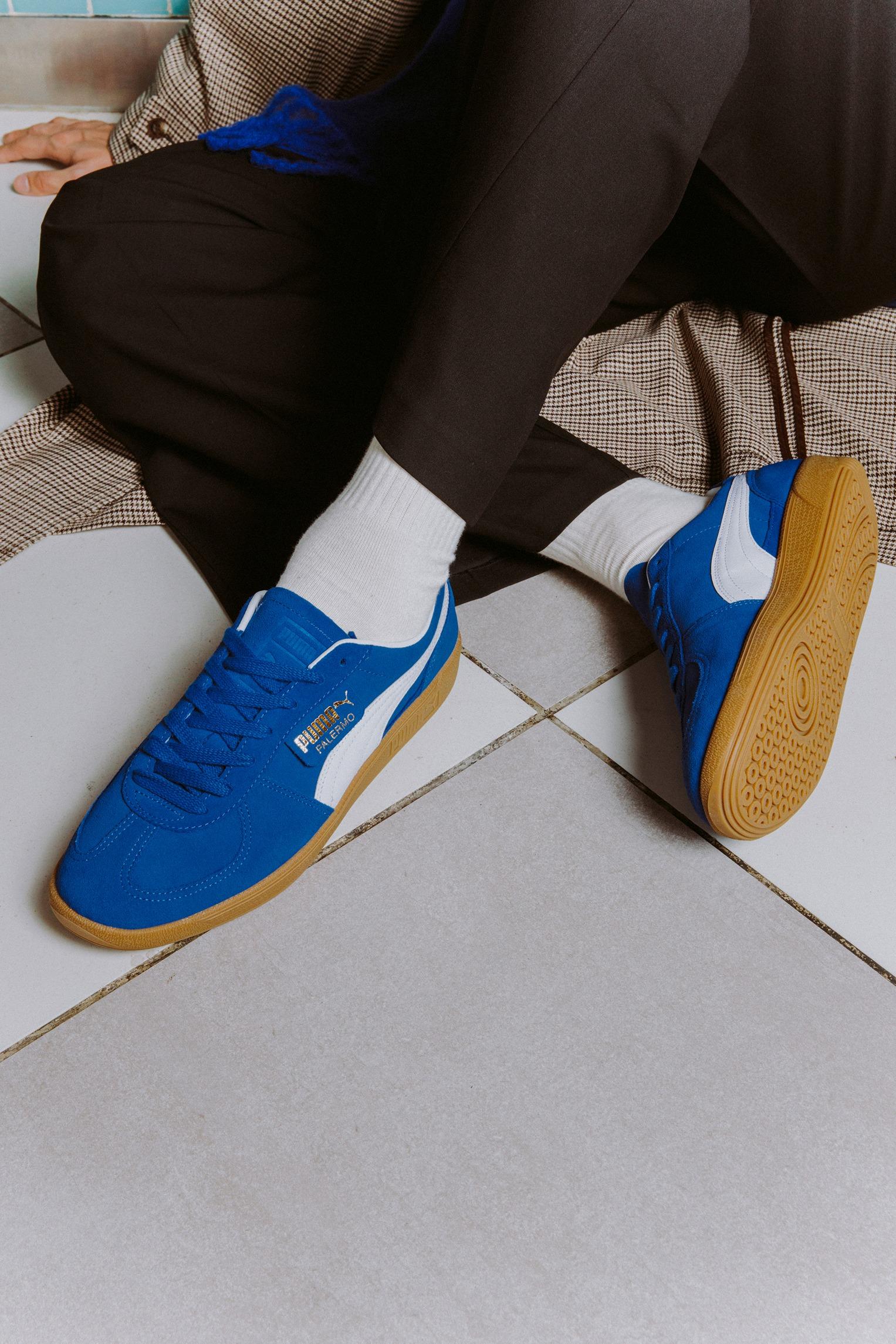 Palermo 復古藍白配色 $699