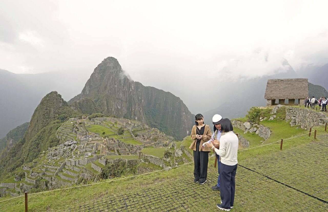 日本「最美公主」佳子訪秘魯 參觀庫斯科古城、馬丘比丘(網上圖片)