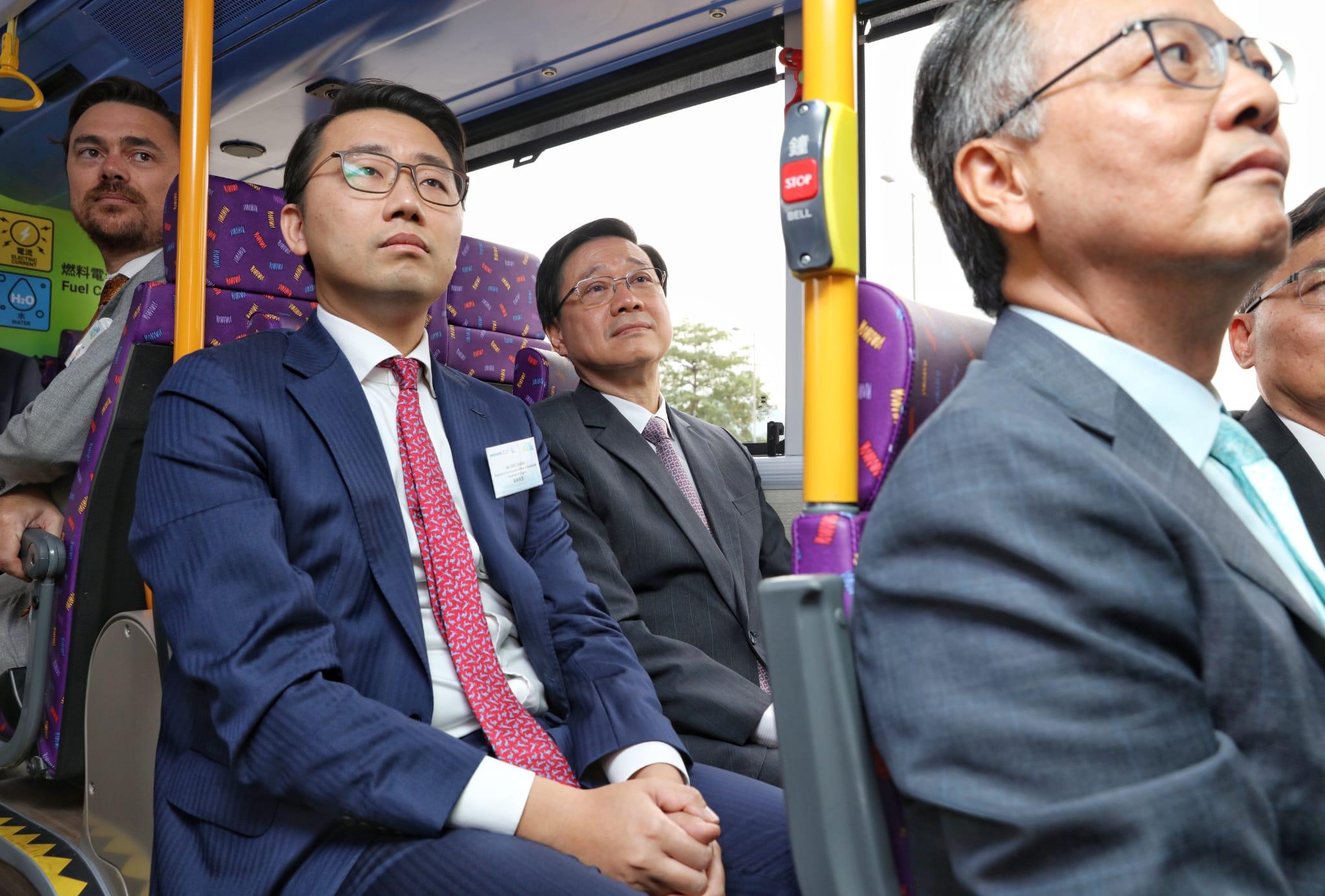 城巴引入全港首輛雙層氫能巴士及首個加氫站 最快明年1月行走九龍路線