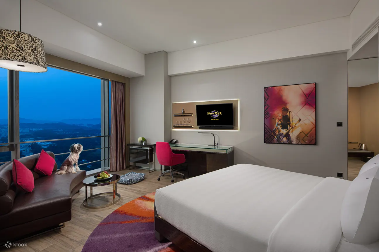 深圳酒店優惠|深圳硬石酒店住宿套餐 豪華大牀房