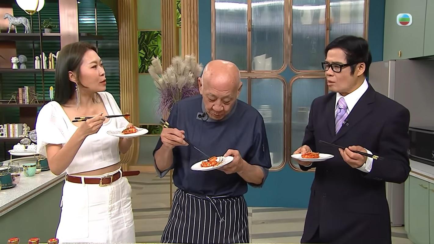 宋芝齡(左)日前亮相無綫電視節目《流行都市》。(節目截圖)