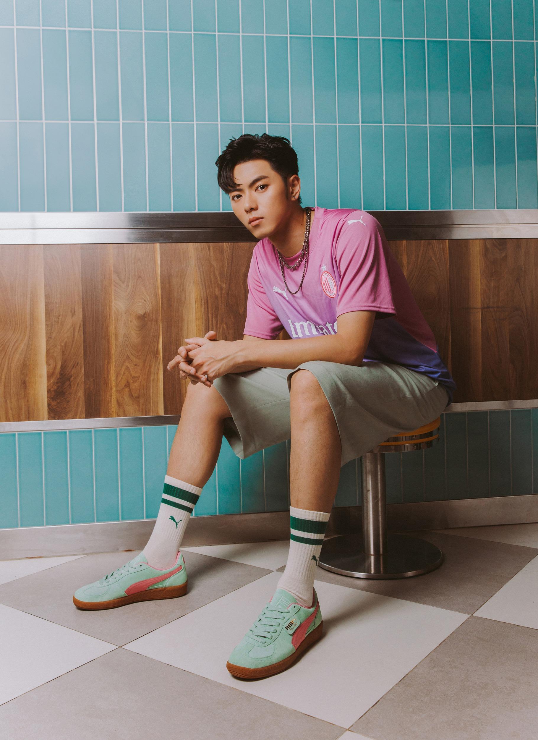 Palermo 薄荷綠配粉紅色 $699