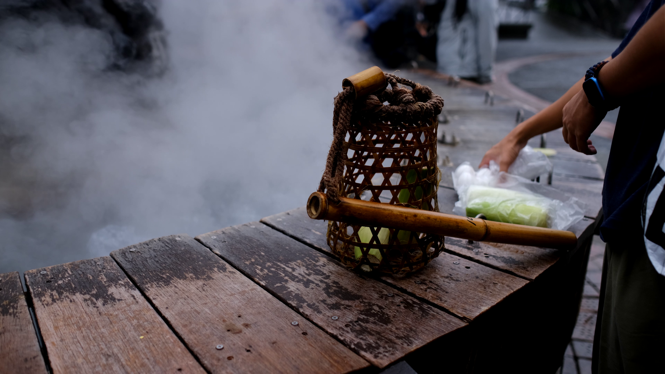 即場製作溫泉蛋