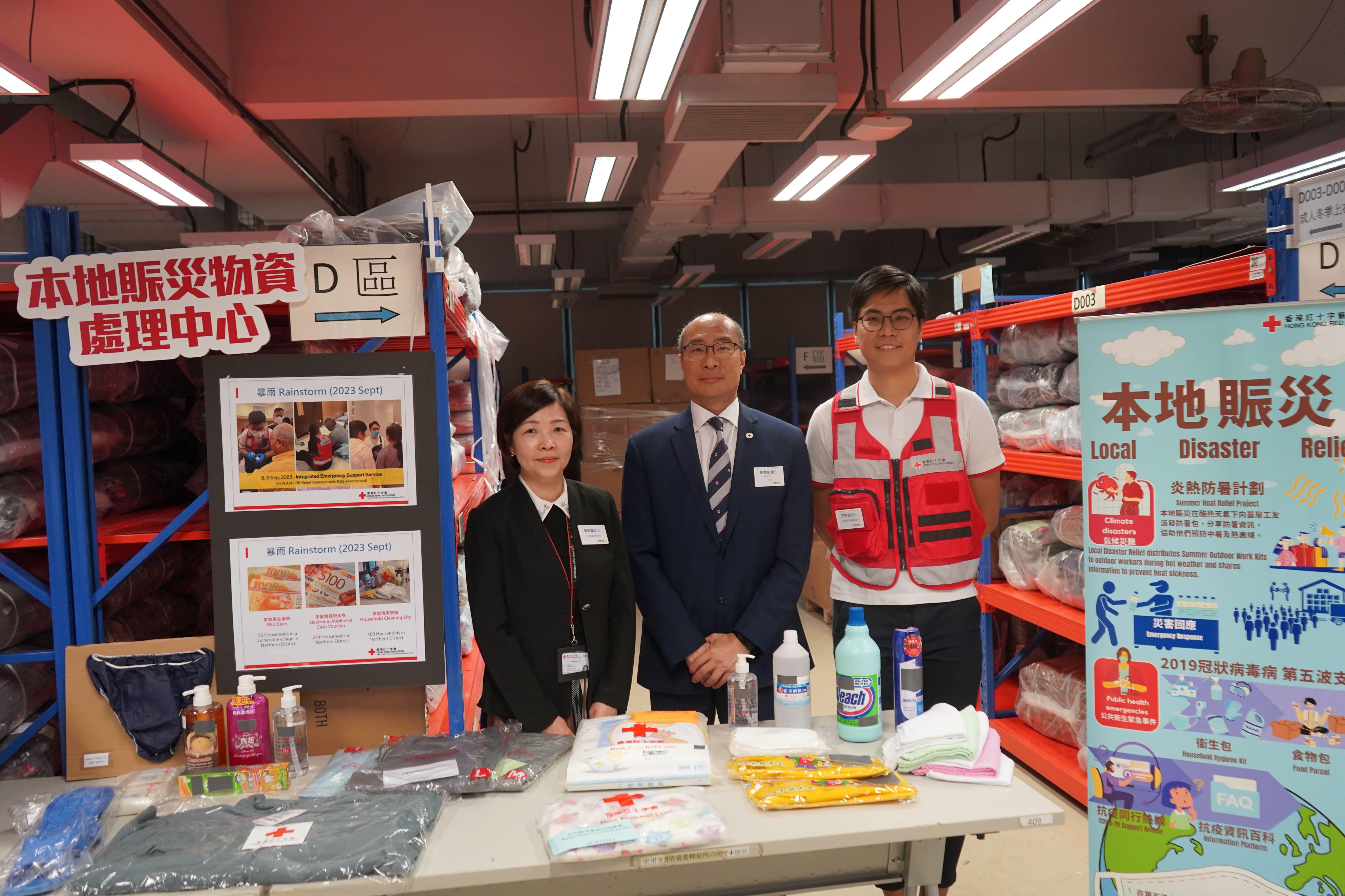 紅十字會總結今年應對本港世紀暴雨以至阿富汗人道危機 冀加強公眾教育未雨綢繆