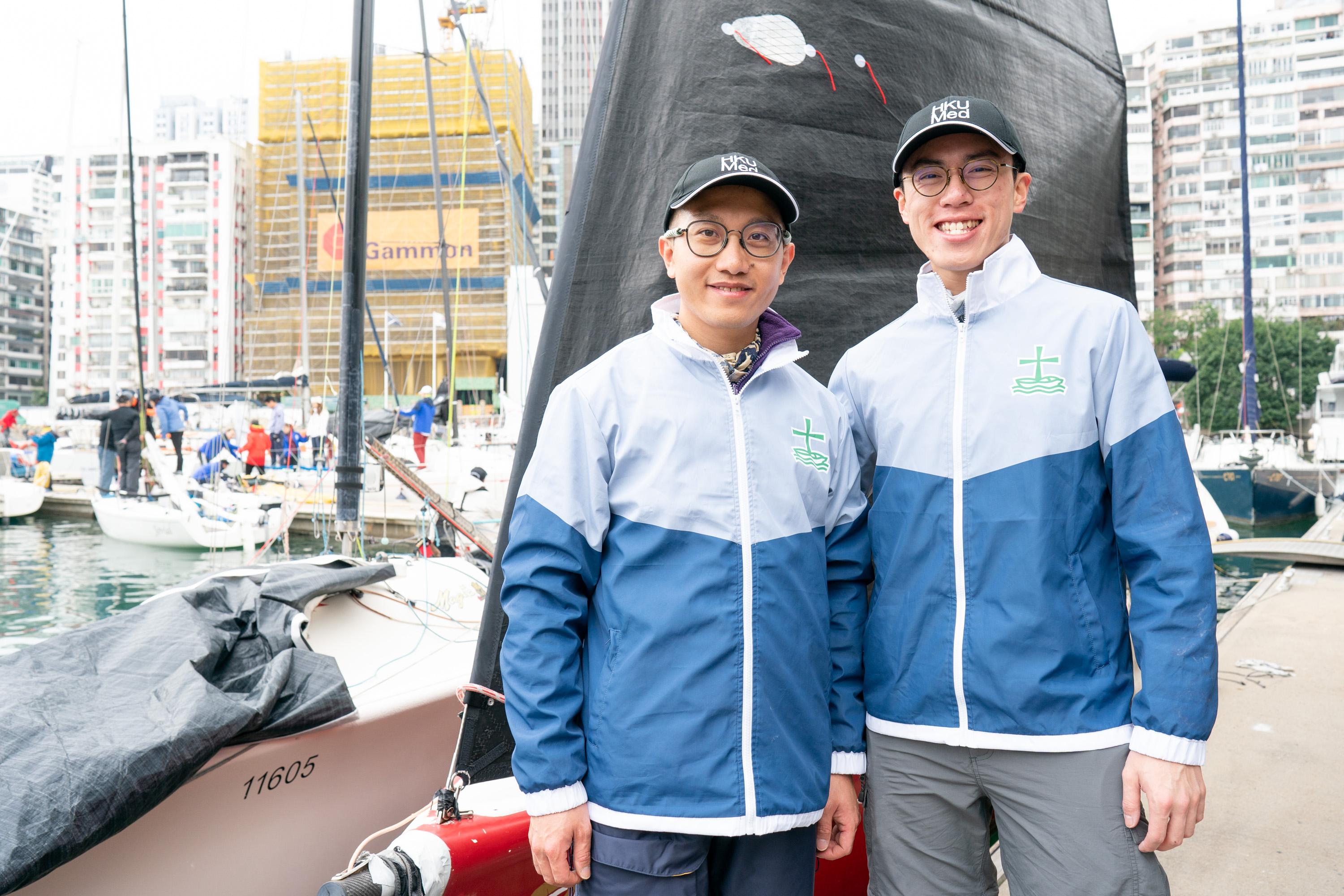 世界航商大會母校盃帆船賽今日舉行。