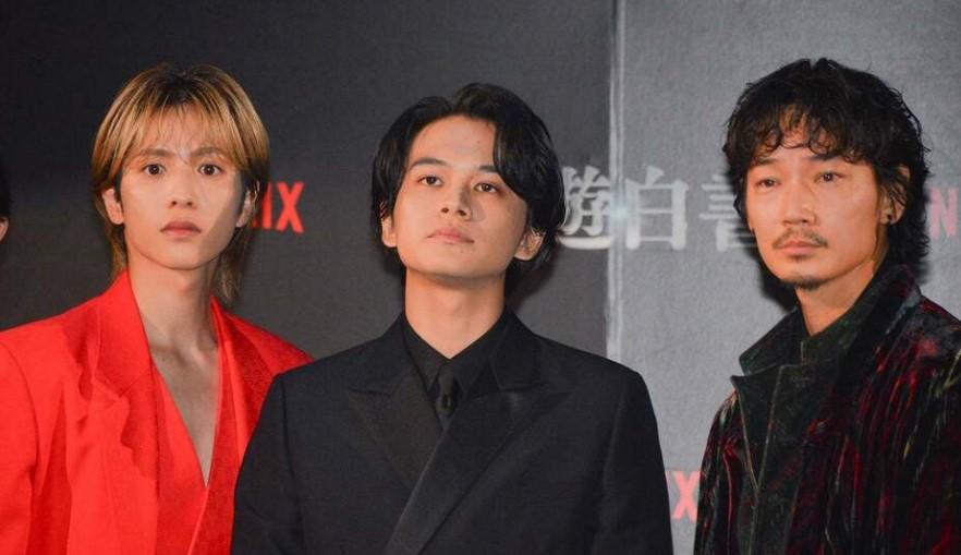 志尊淳、北村匠海、綾野剛一同現身為真人版日劇《幽遊白書》造勢。