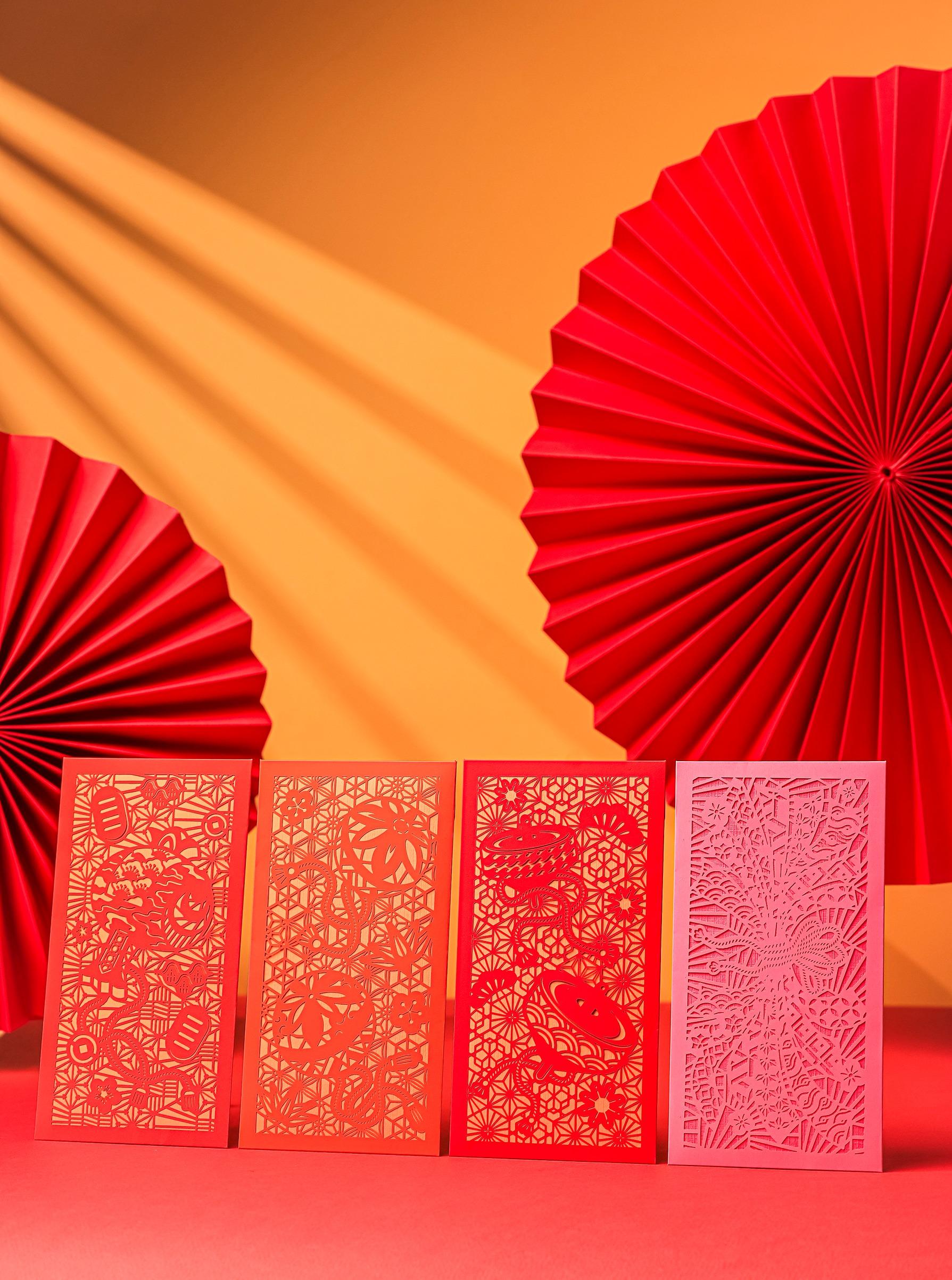 龍年商場利是封合集|新都會廣場「幸▪紙美藝」利是封