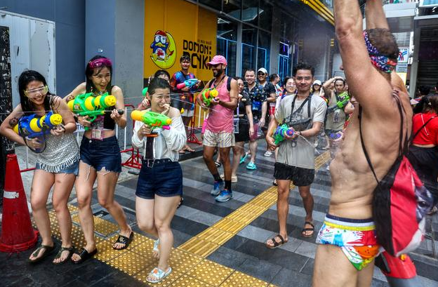泰國潑水節擬延長至整個4月 料吸3500萬遊客振經濟(路透社資料圖片)