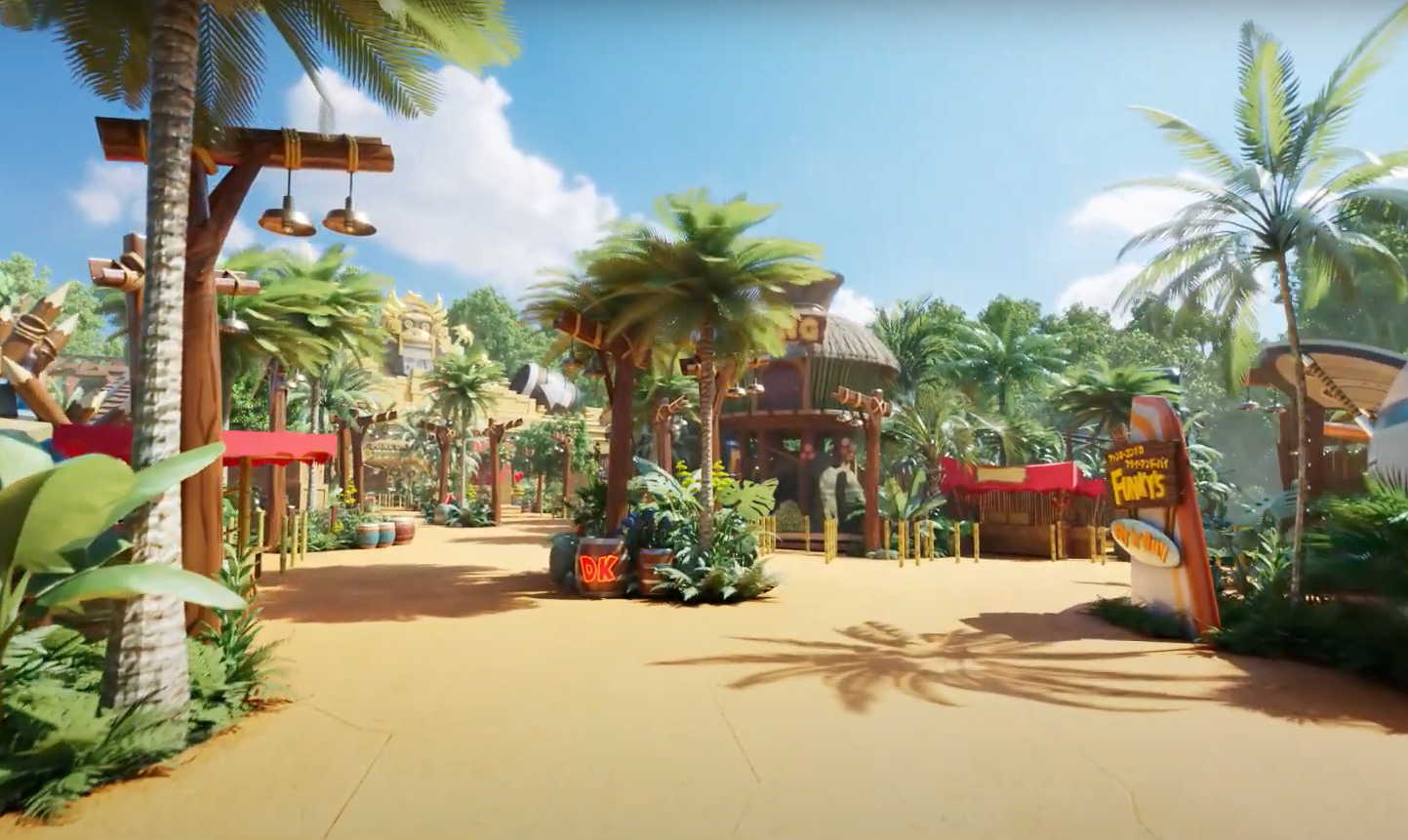 新園區採用大金剛的叢林佈置。(影片截圖)