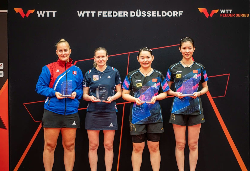 王添藝夥拍何卓佳赴WTT次級賽事、支線系列賽(WTT Feeder Series)杜塞爾多夫站III出戰女子雙打,決賽擊敗馬特洛娃/巴拉佐娃的跨國組合奪冠。