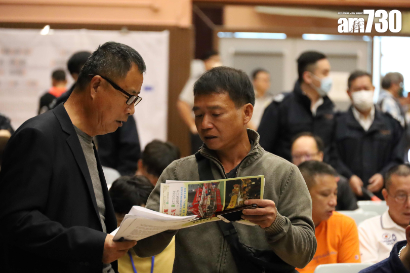 維園年宵攤檔早前競投 (資料圖片)