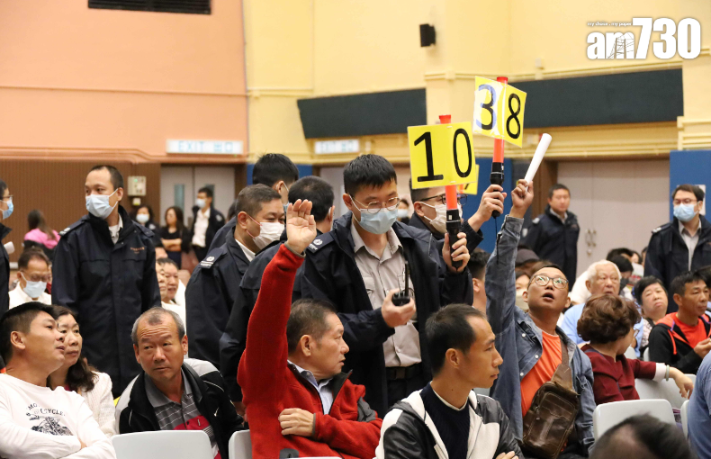 維園年宵攤檔早前競投 (資料圖片)