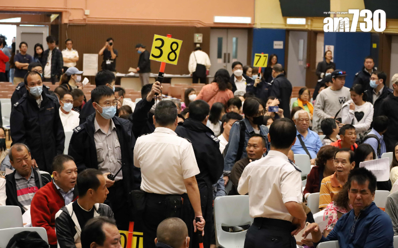 維園年宵攤檔早前競投 (資料圖片)