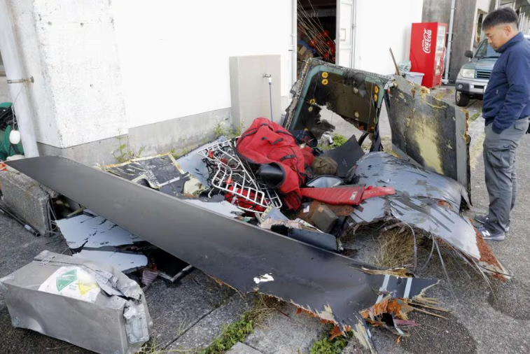 駐日美軍一架魚鷹運輸機上周三(11月29日)在鹿兒島縣近海墜毀,機上8名機組人員全部罹難(路透社資料圖片)