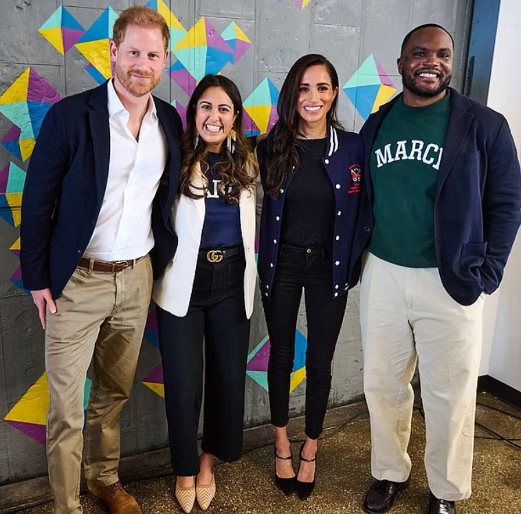 片段盡展梅根親善一面。(互聯網)