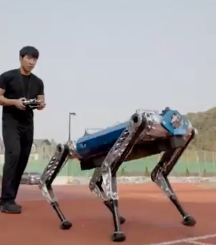 南韓大學研製機械狗 19.87秒跑100米破紀錄