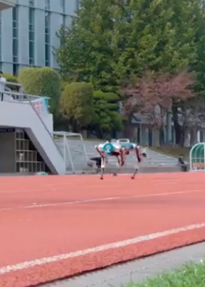 南韓大學研製機械狗 19.87秒跑100米破紀錄