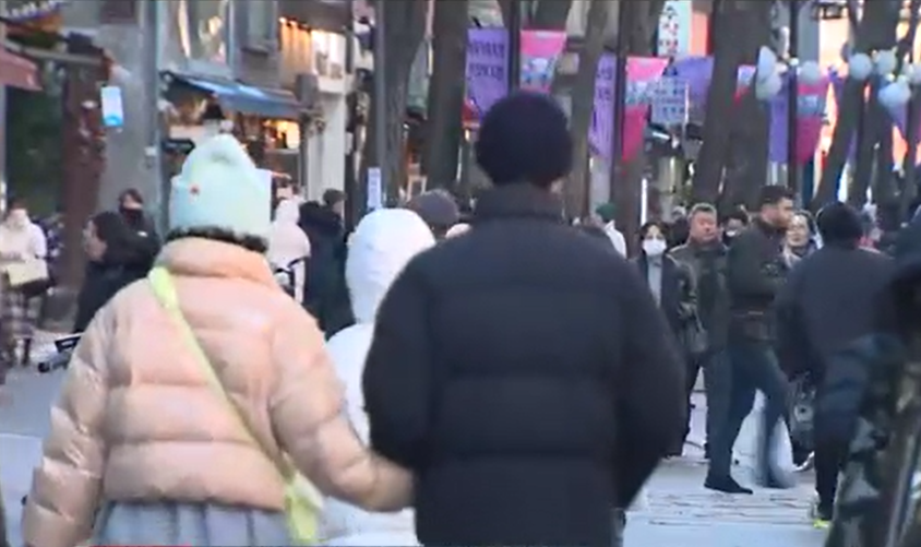 寒流襲日本南韓