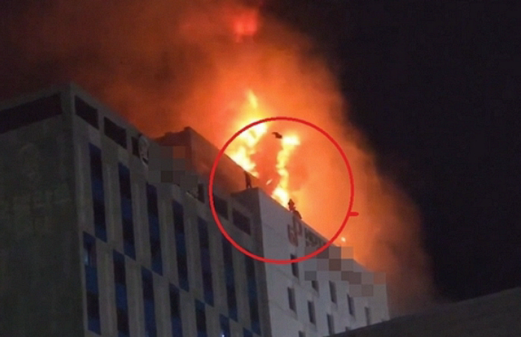 南韓仁川市中心一間酒店昨日(17日)晚上發生火警,至少54傷送院,有民眾從酒店屋頂跳往毗鄰大樓逃生