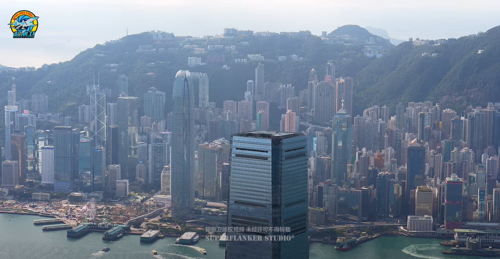 C919第一身視角影片曝光 駕駛艙俯瞰維港(有片)