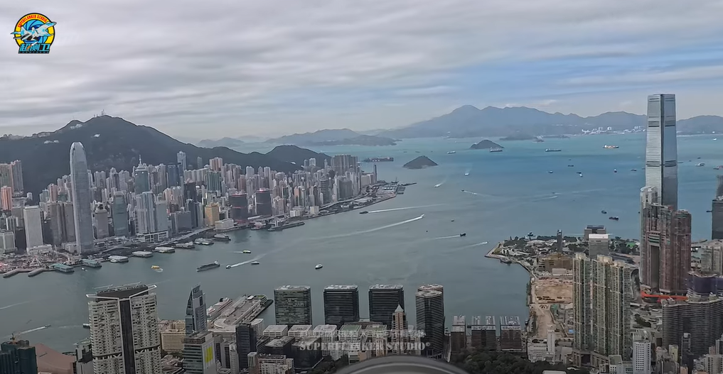 C919第一身視角影片曝光 駕駛艙俯瞰維港(有片)