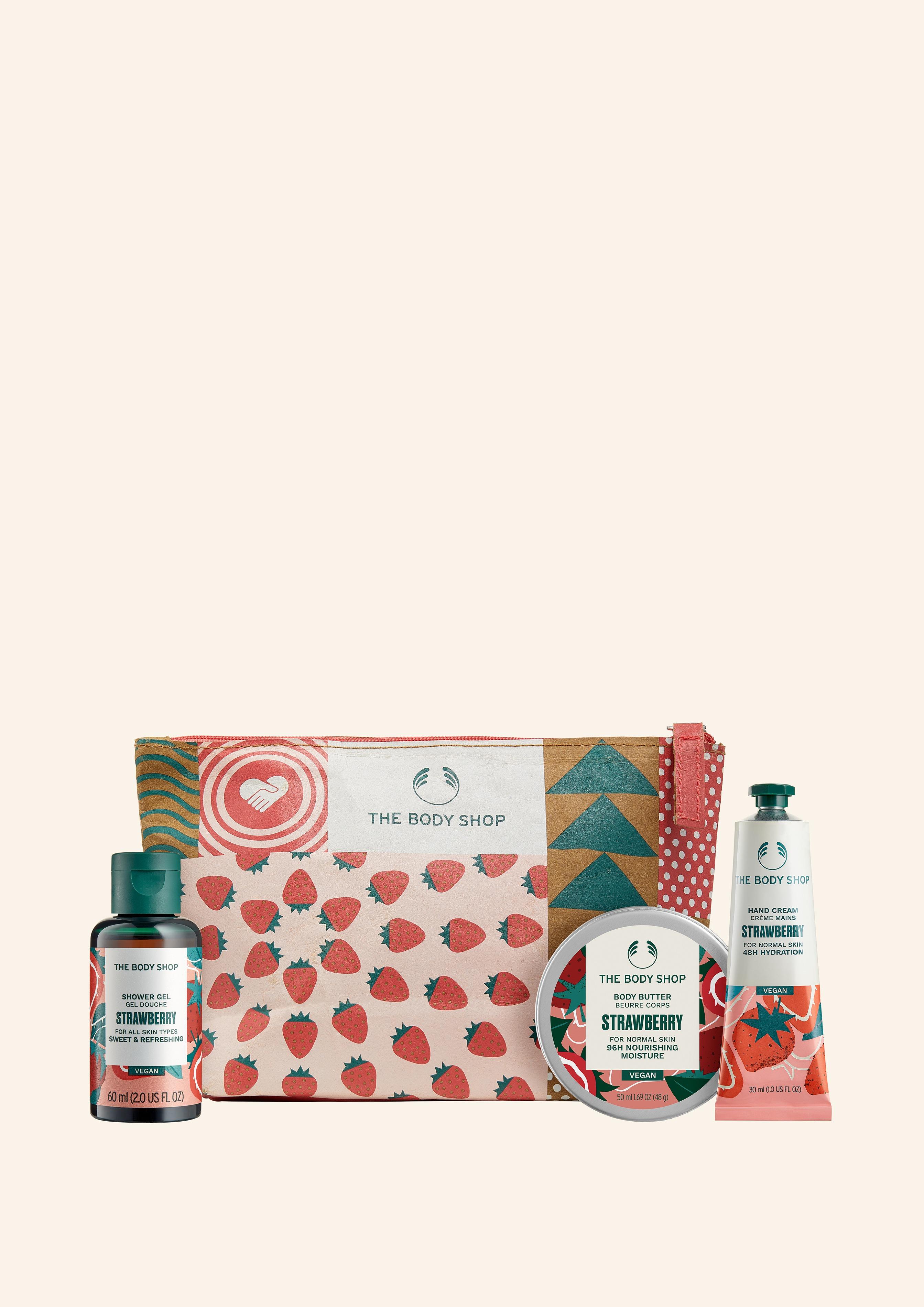 迷你沐浴套裝(士多啤梨) $179/set(價值$207-217)