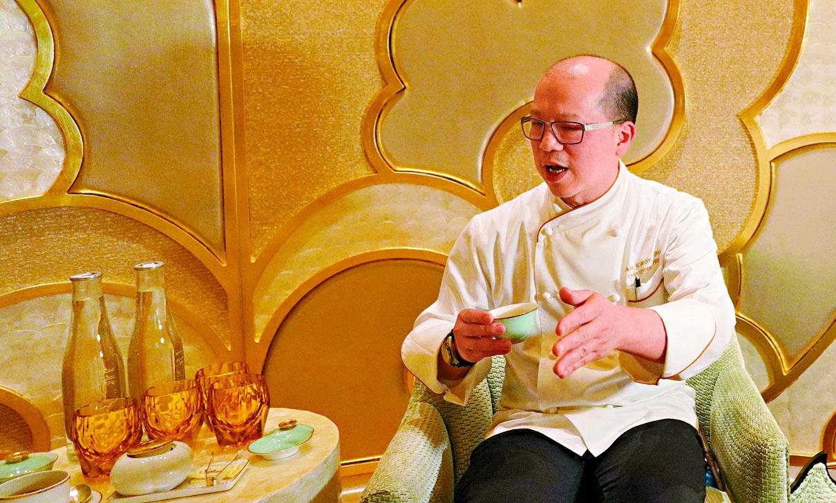 譚師傅獲獎無數,入廚40多年曾獲多個國際獎項,在保留傳統與創作力中取得極佳平衡。(攝:spring)