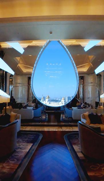 麗思酒廊水滴形打卡熱點