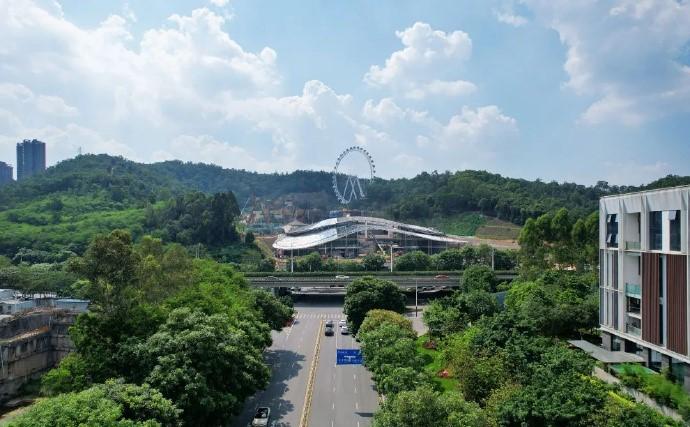 深圳龍崗兒童公園規模大,足夠玩足大半日(深圳特區報微博)