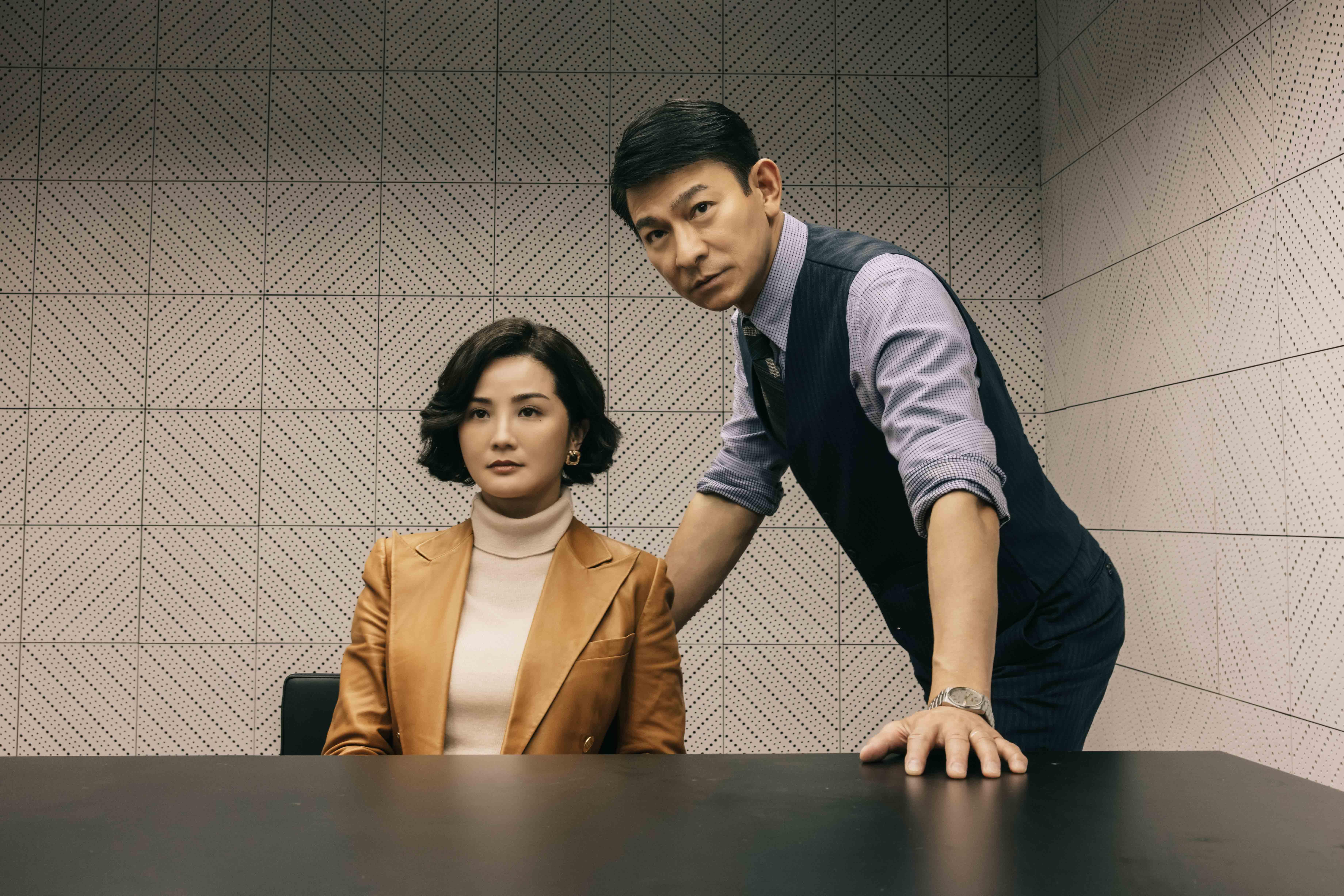 阿Sa一次過跟兩位影帝梁朝偉和劉德華合作。