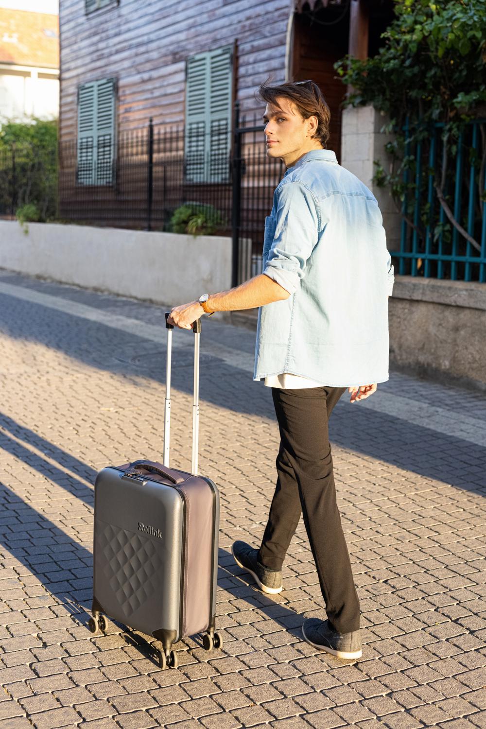 行李箱推介|摺疊式行李箱Rollink登陸香港 摺疊後僅厚5厘米/容量達85L