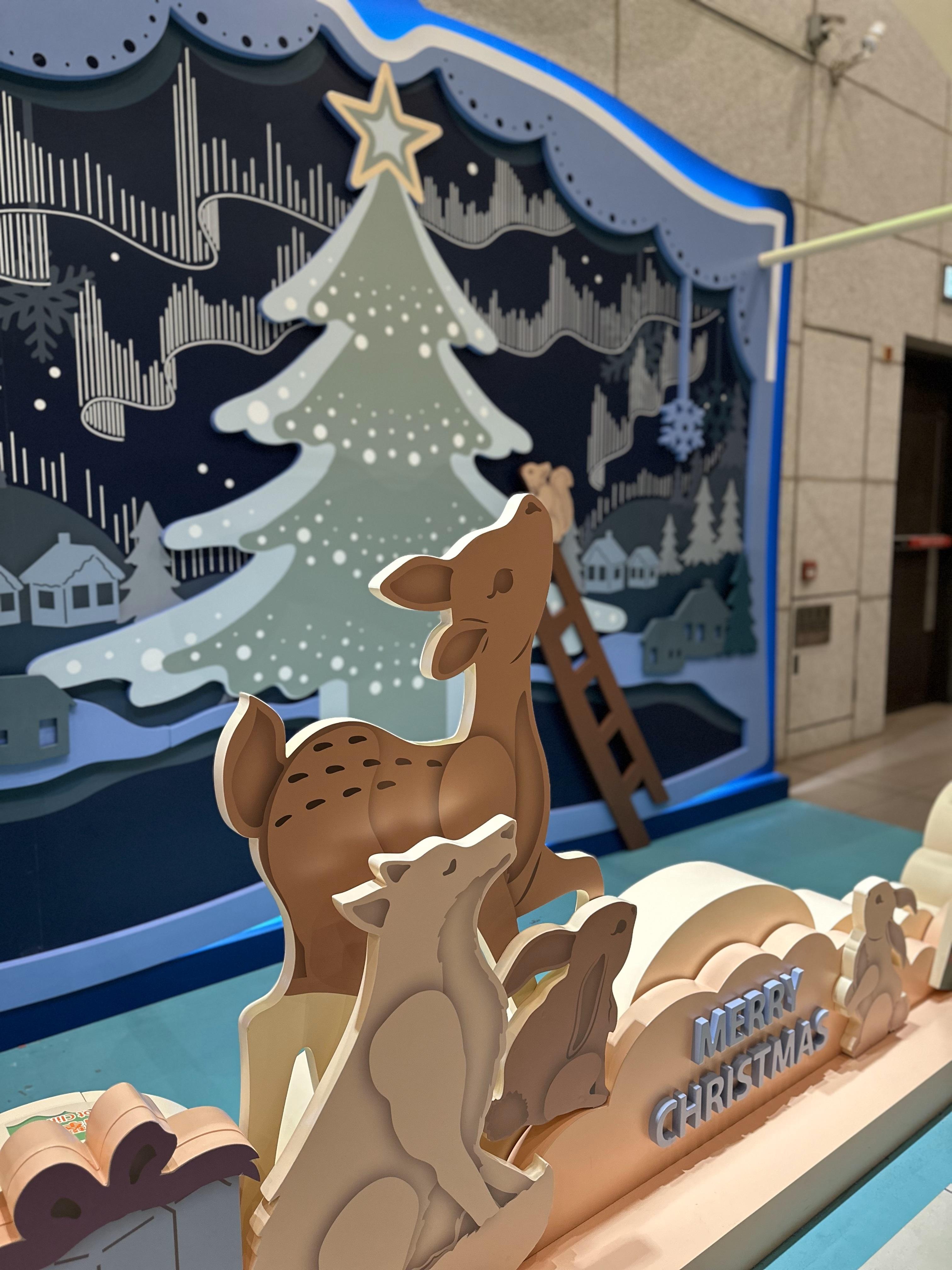裝飾上有不少聖誕動物,特別可愛。