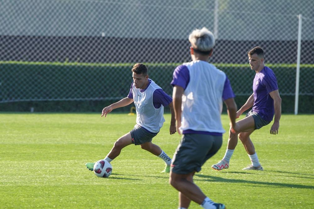 香港隊在阿聯酋進行備戰。(香港足總圖片)