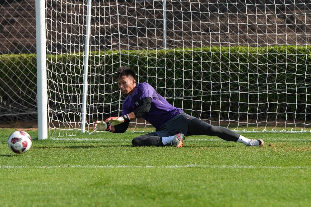 香港隊在阿聯酋備戰。(香港足總圖片)