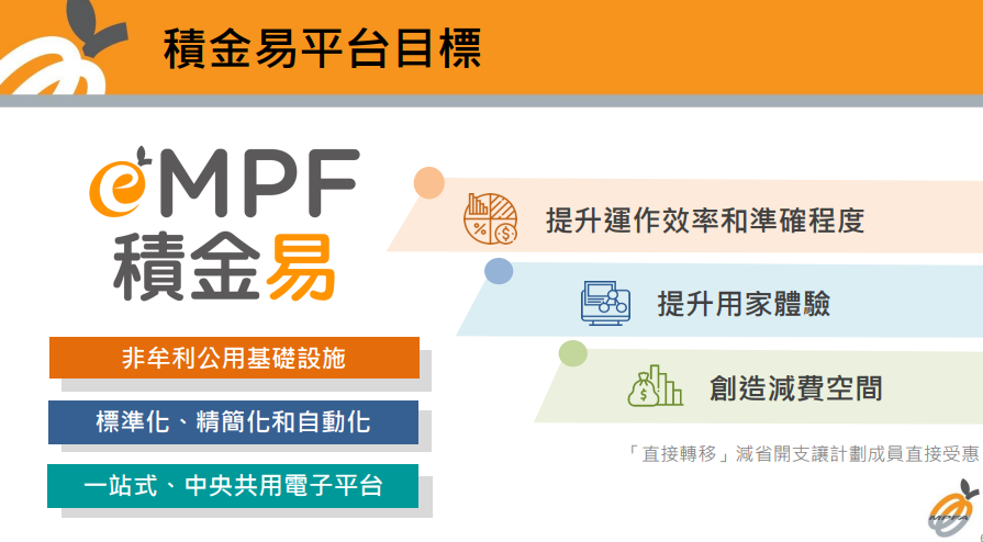 積金易平台|eMPF是甚麼?一文了解積金易推出日期及優點。 (積金局網站)