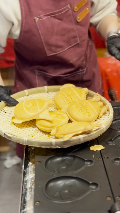 聖誕老人造型鯛魚燒