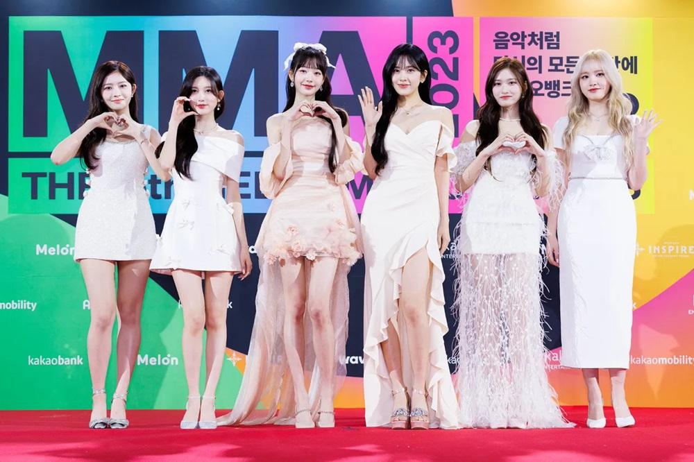 IVE成員進場後大派心心。