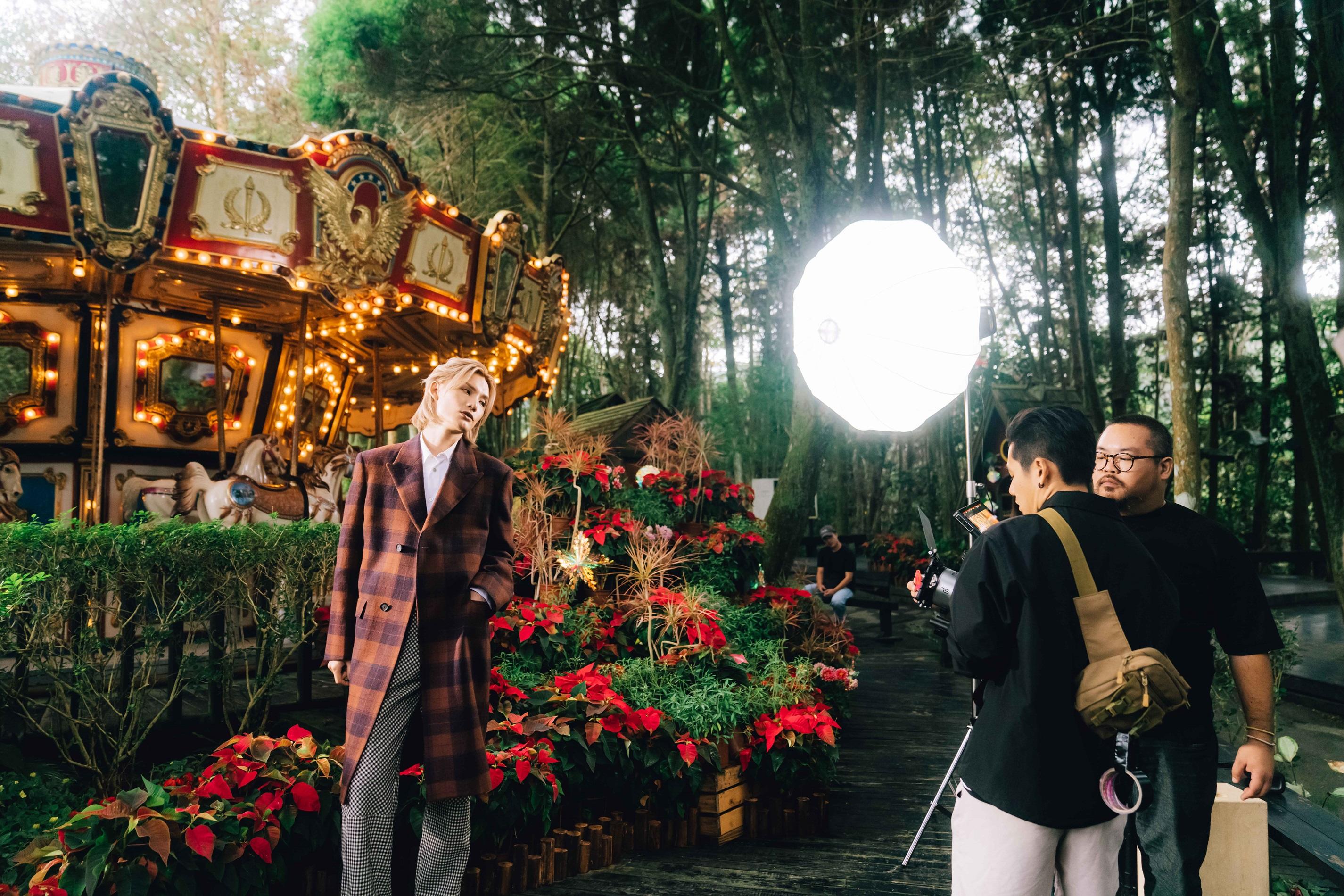 Jeremy自言看台劇長大,特地往台灣為《獨角獸之戀》浪漫MV。